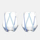 Rio Azure - Set of 2 Tumbler Glasses