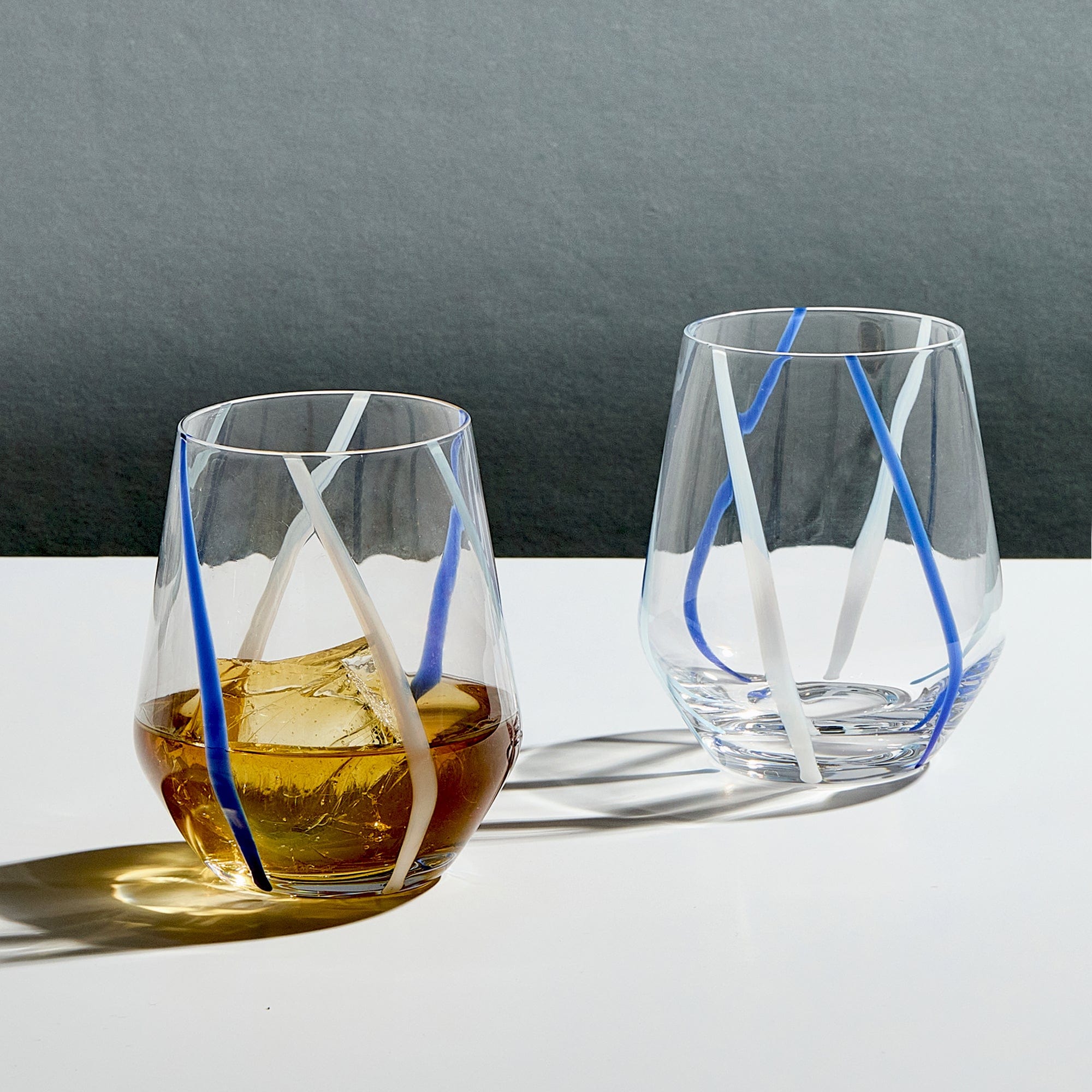 Rio Azure - Set of 2 Tumbler Glasses