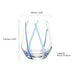 Rio Azure - Set of 2 Tumbler Glasses