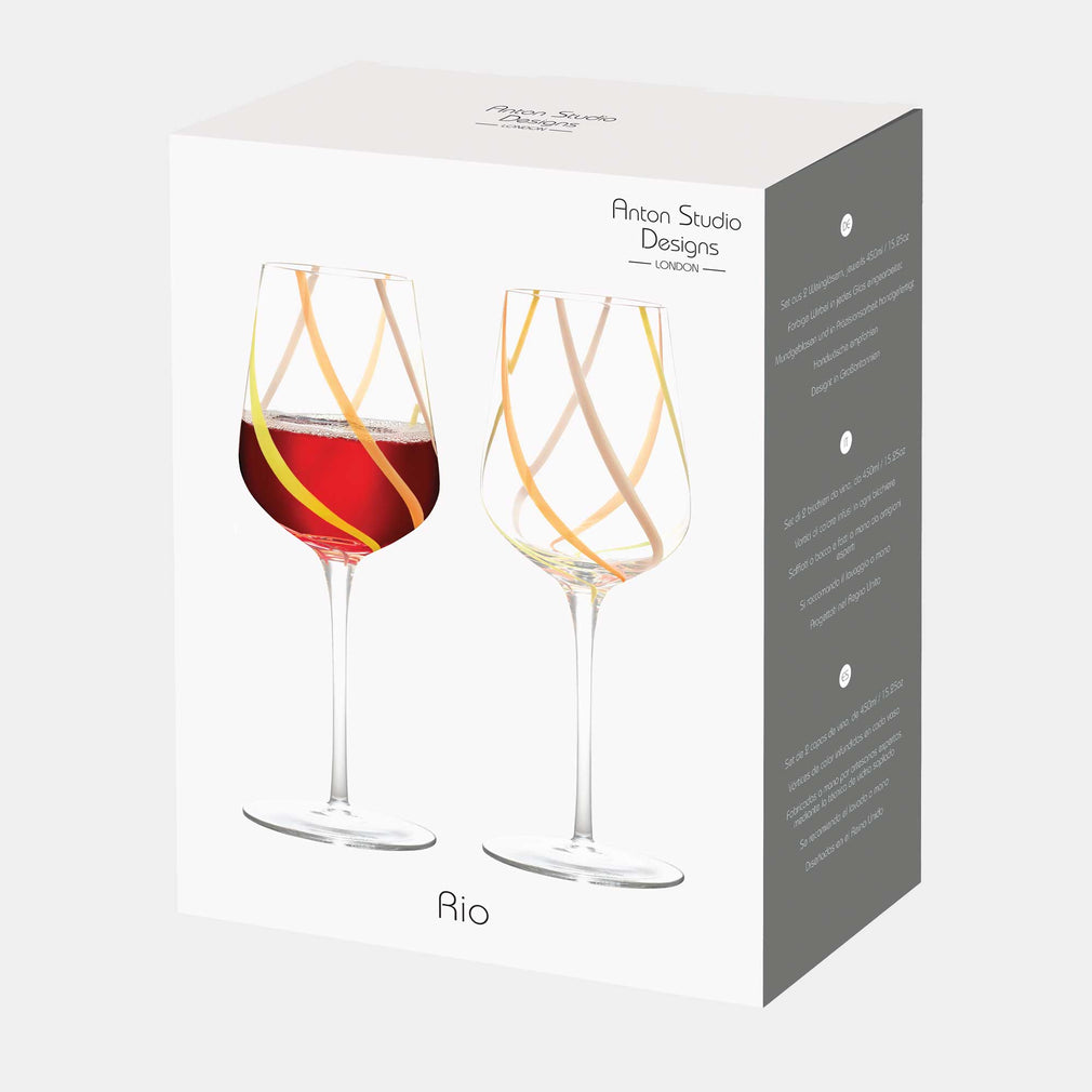Rio Citrus - Set of 2 Wine Glasses