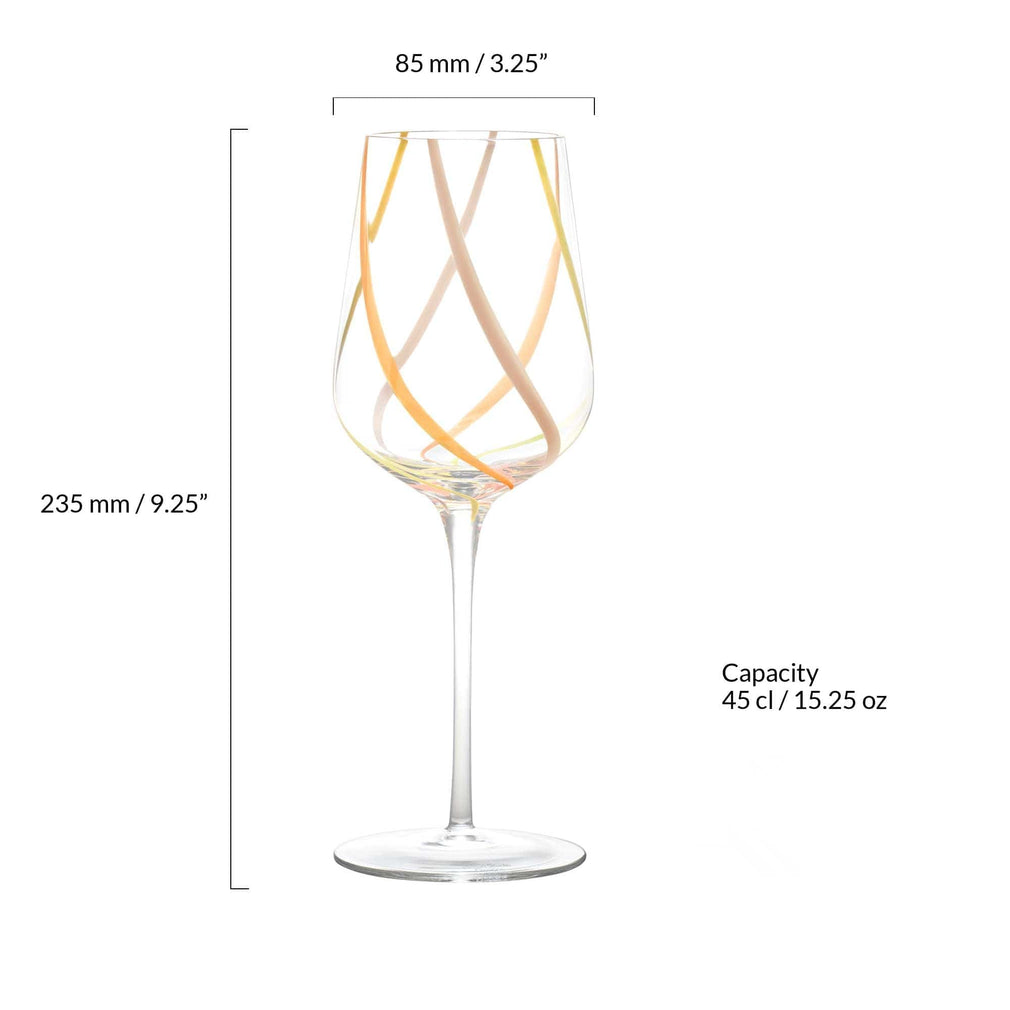Rio Citrus - Set of 2 Wine Glasses