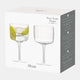 Maze - Set of 2 Gin Glasses