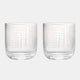 Maze - Set of 2 Tumbler Glasses
