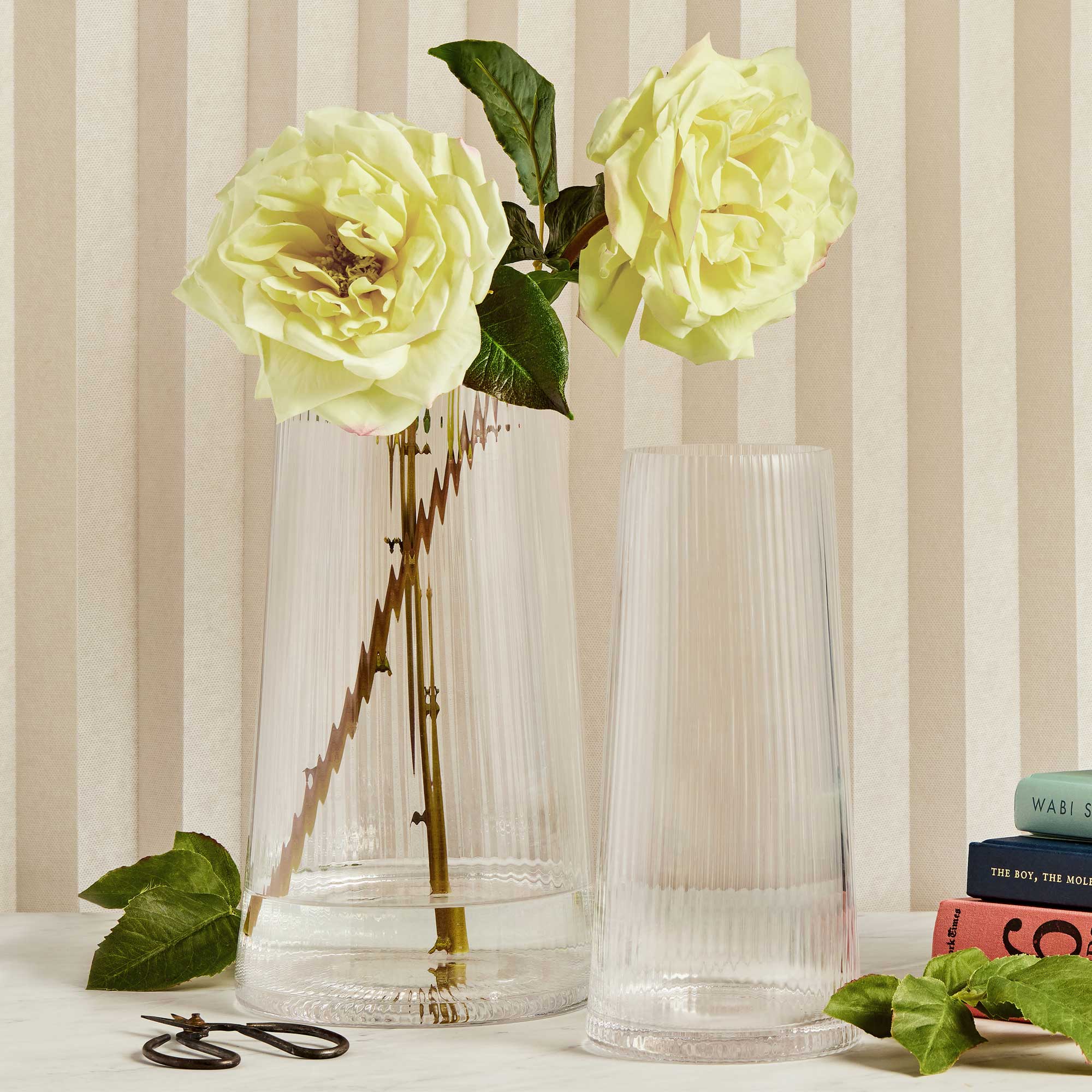 Empire Clear Vase Small (BO)