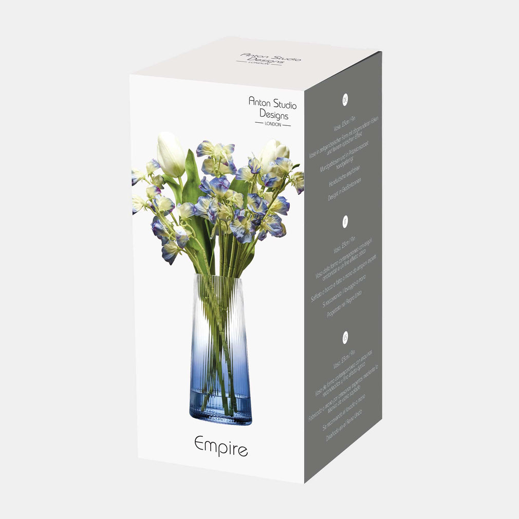 Empire - Blue Small Vase