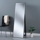 Olsted Cheval Mirror Black 153x46cm (WG)