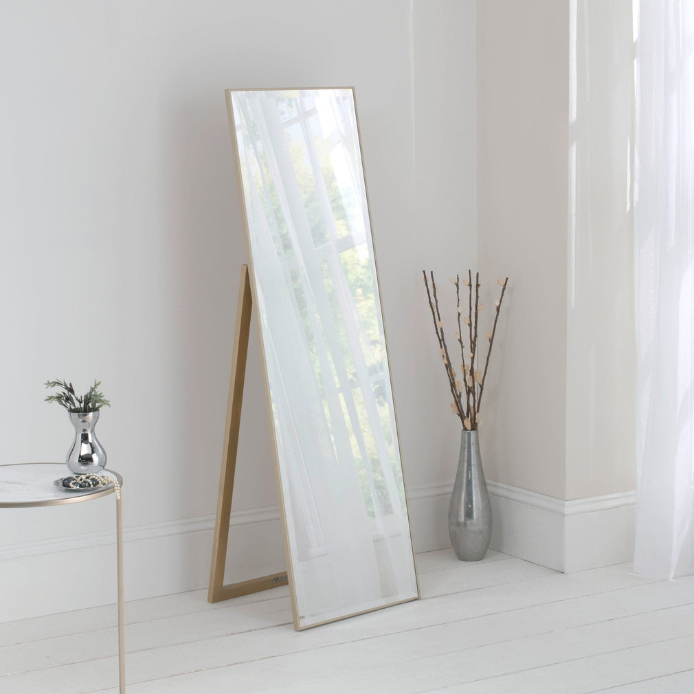 Olsted Cheval Mirror Gold 153x46cm (WG)