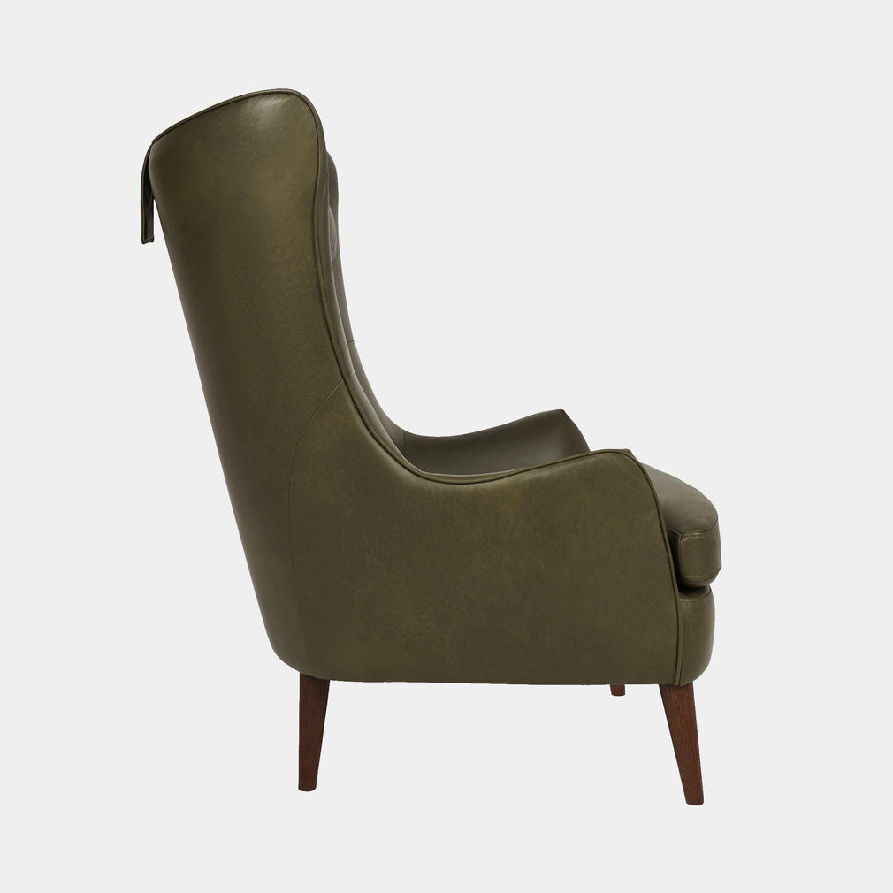 Ercol Hug - Accent Chair In Leather