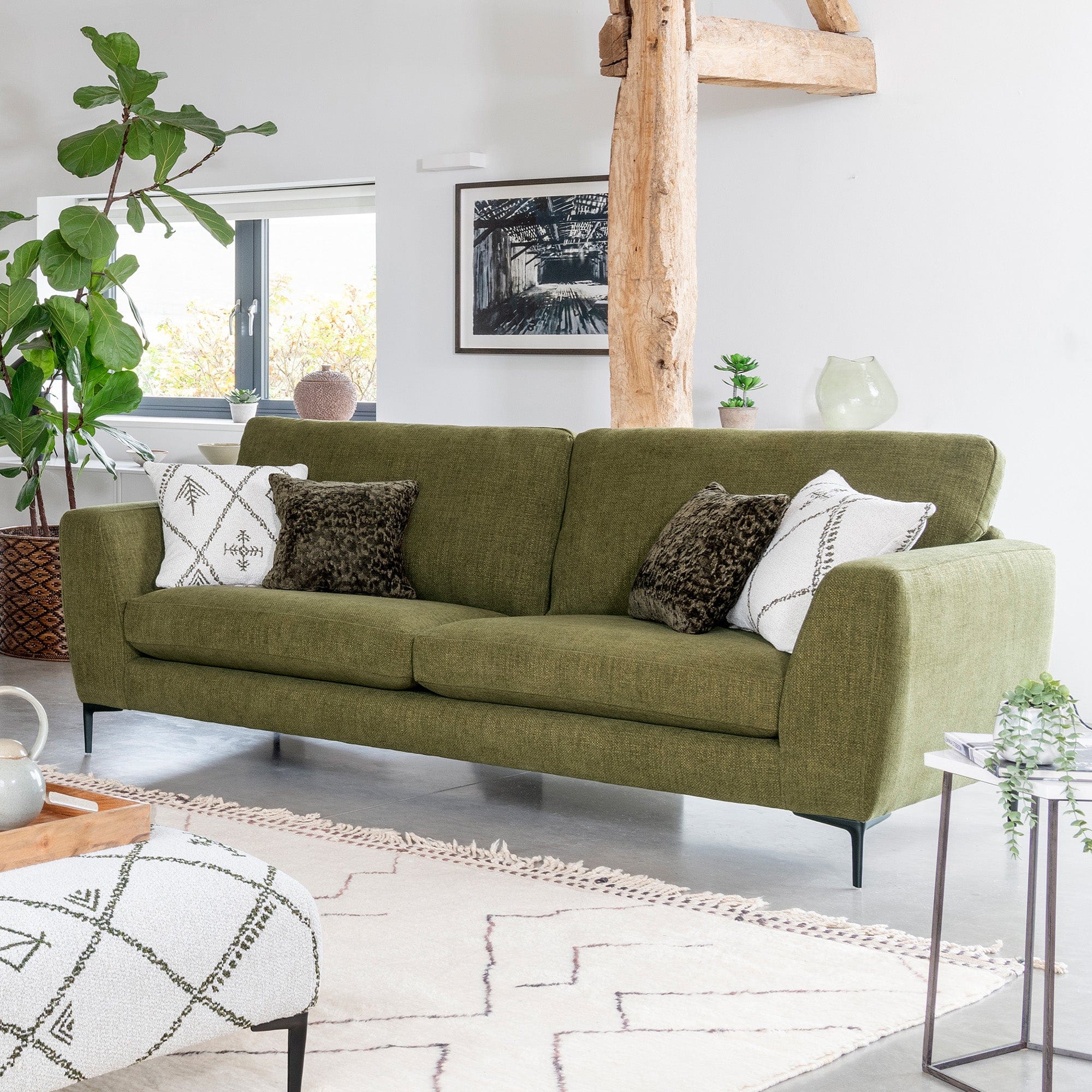 Navajo - Grand Standard Back Sofa In Fabric