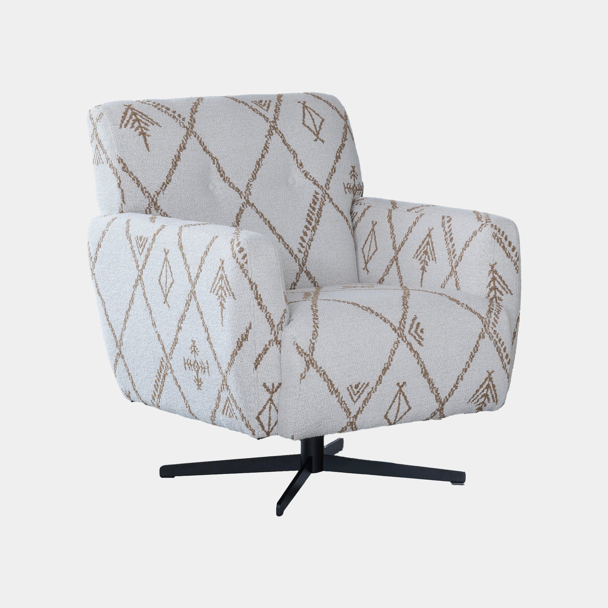 Navajo - Swivel Chair In Fabric