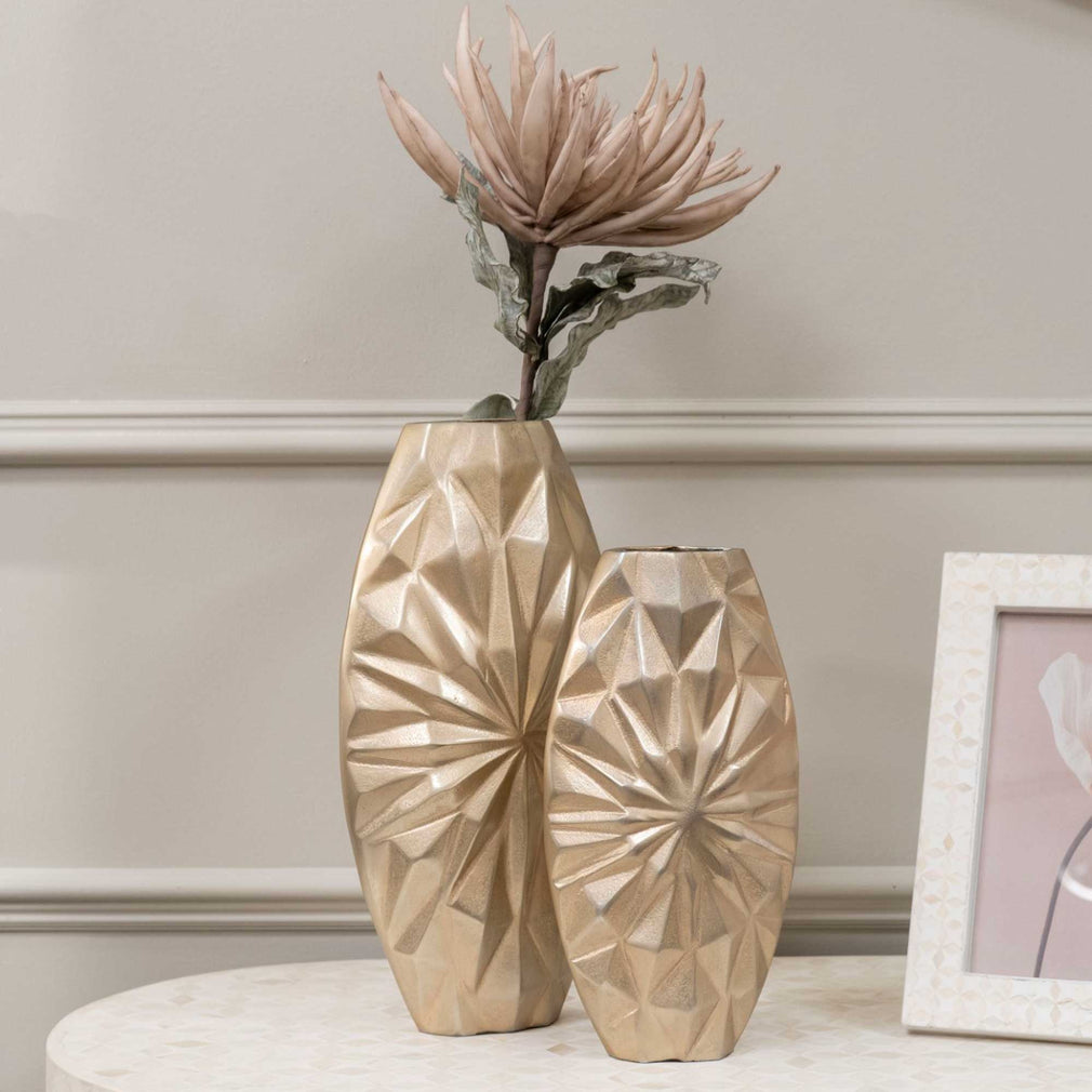 Hatton - Large Vase, Gold & Bronze