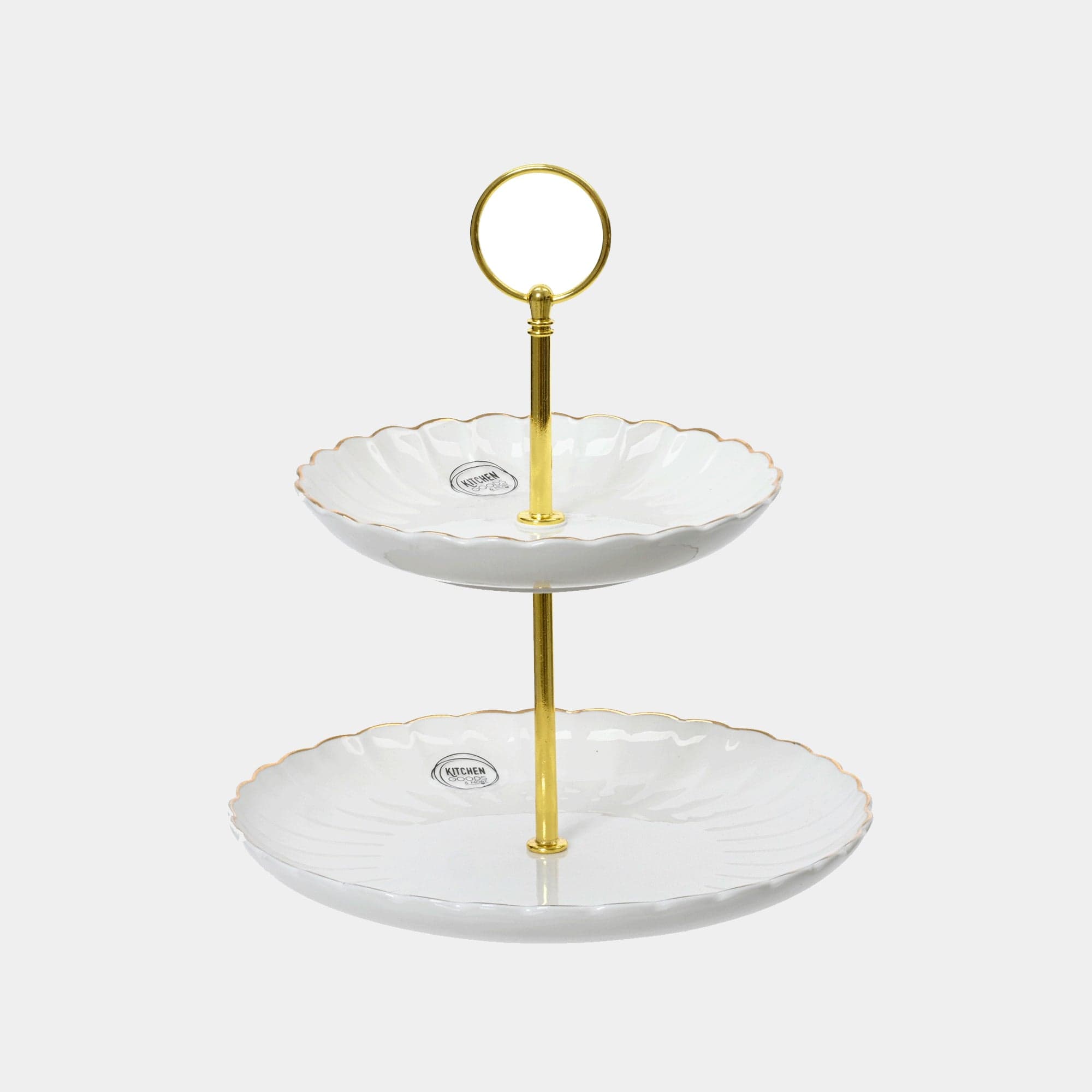 Corolla Gold - 2 Tier Cake Stand