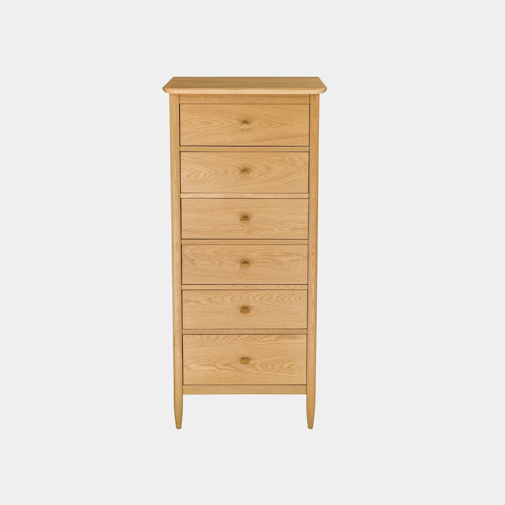 Ercol Teramo - 6 Drawer Tall Chest