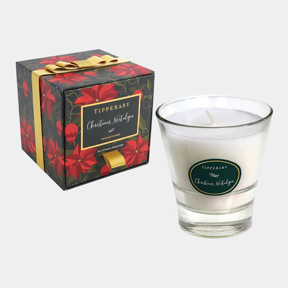 Poinsettia - Christmas Nostalgia Tumbler Candle