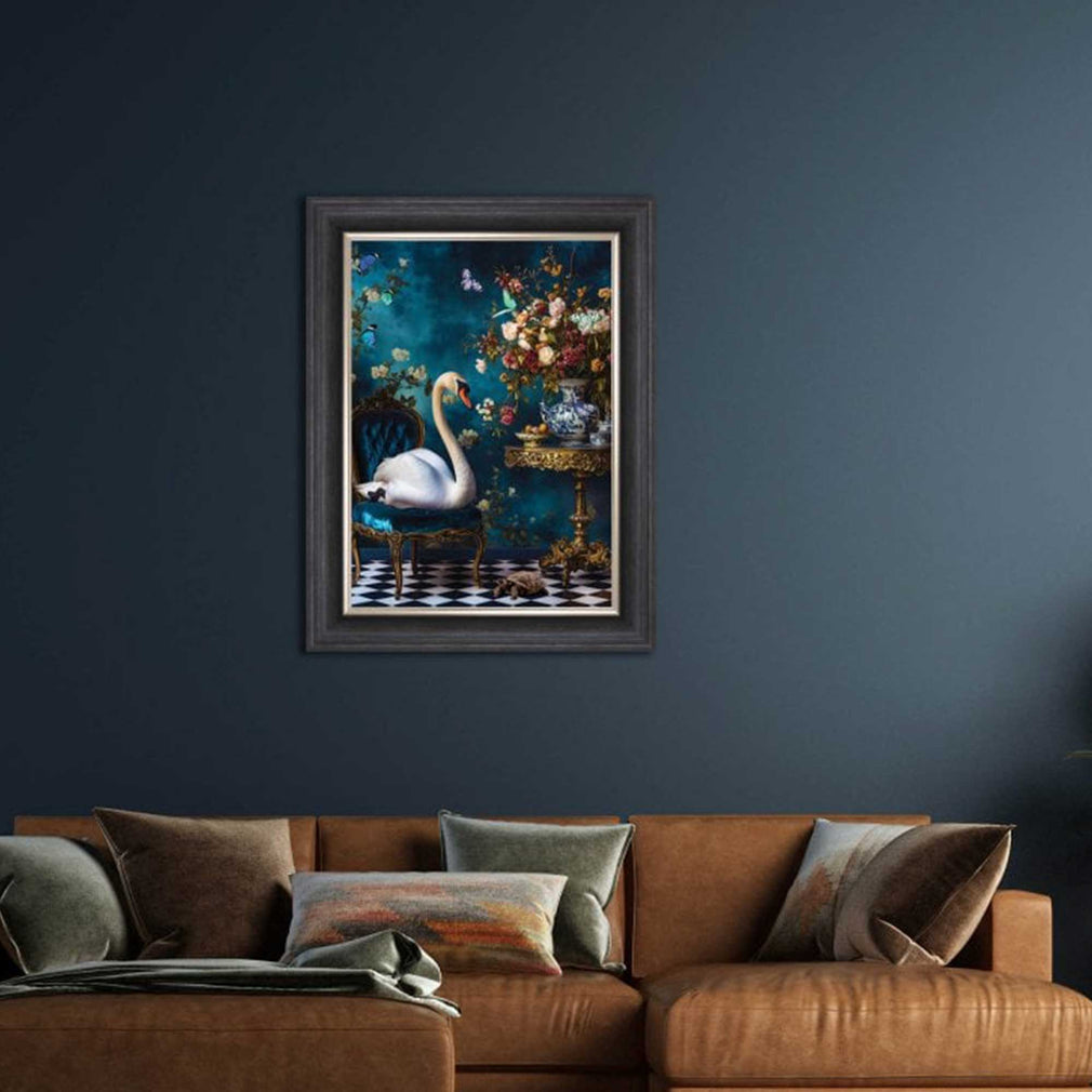 Stately Swan - Framed Print