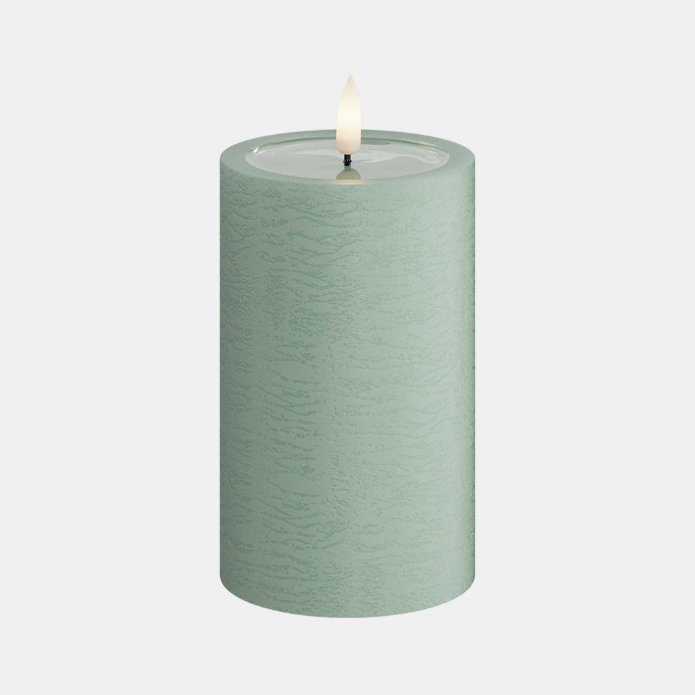 Unique - Medium Sage LED Candle