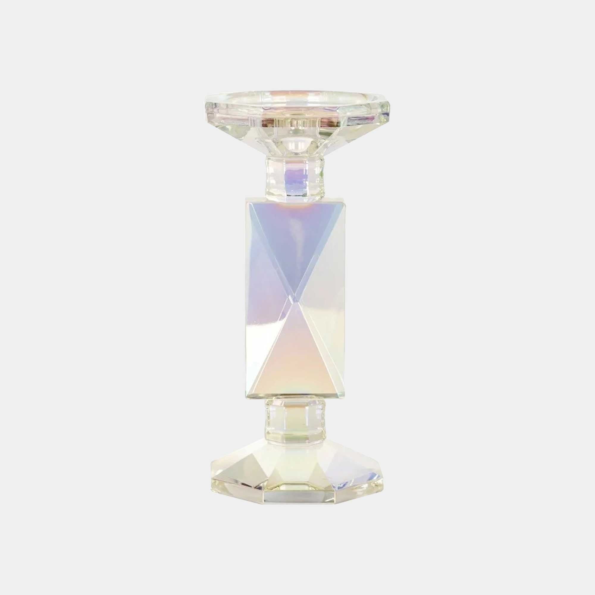 Lustre - Small Crystal Candle Holder