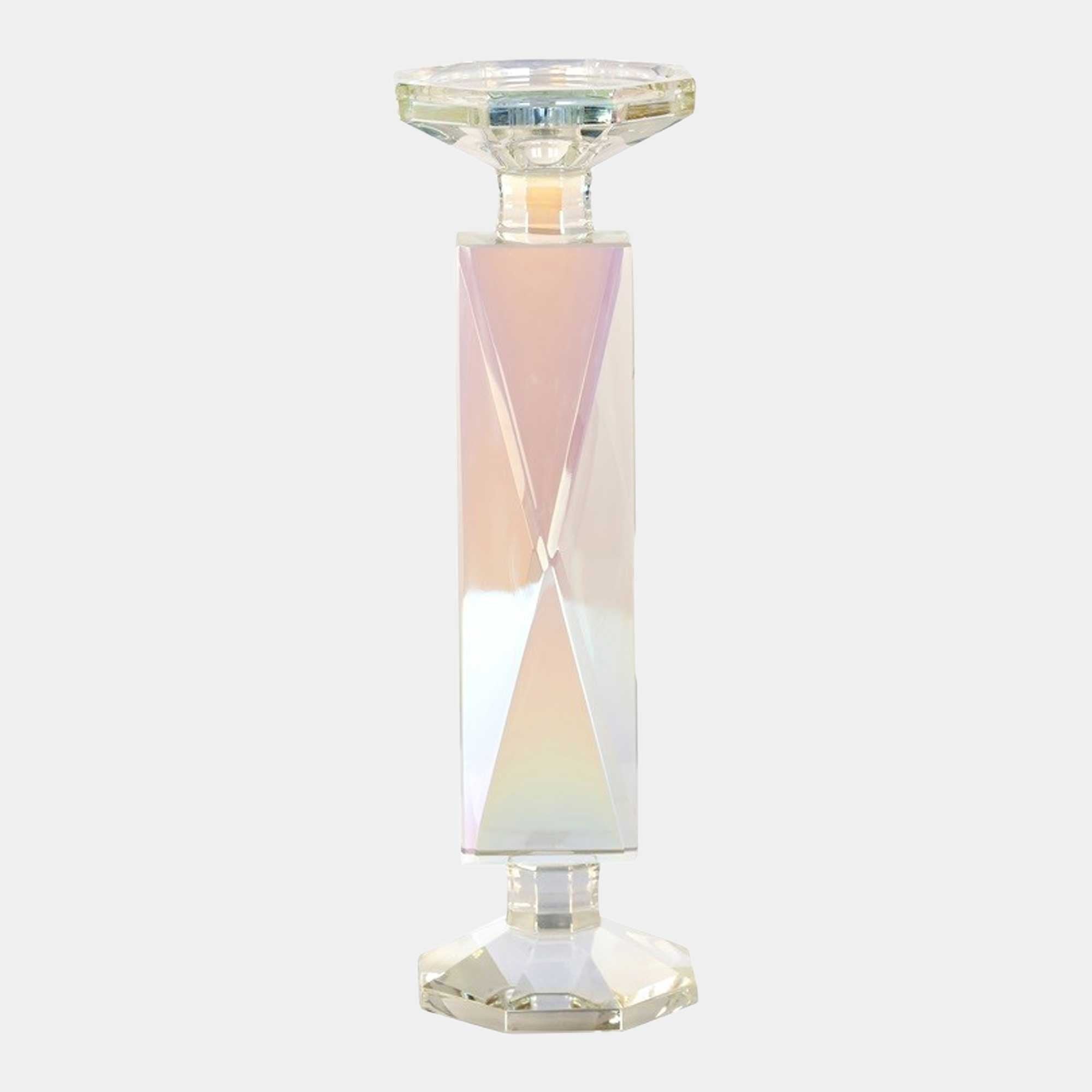 Lustre - Large Crystal Candle Holder