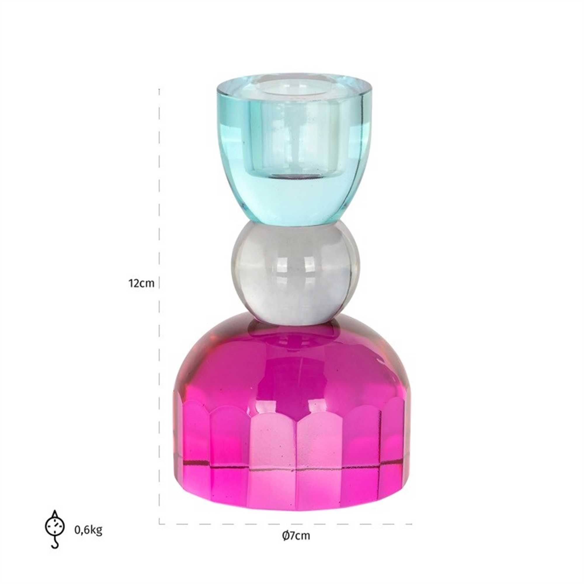 Merlin - Crystal Candle Holder