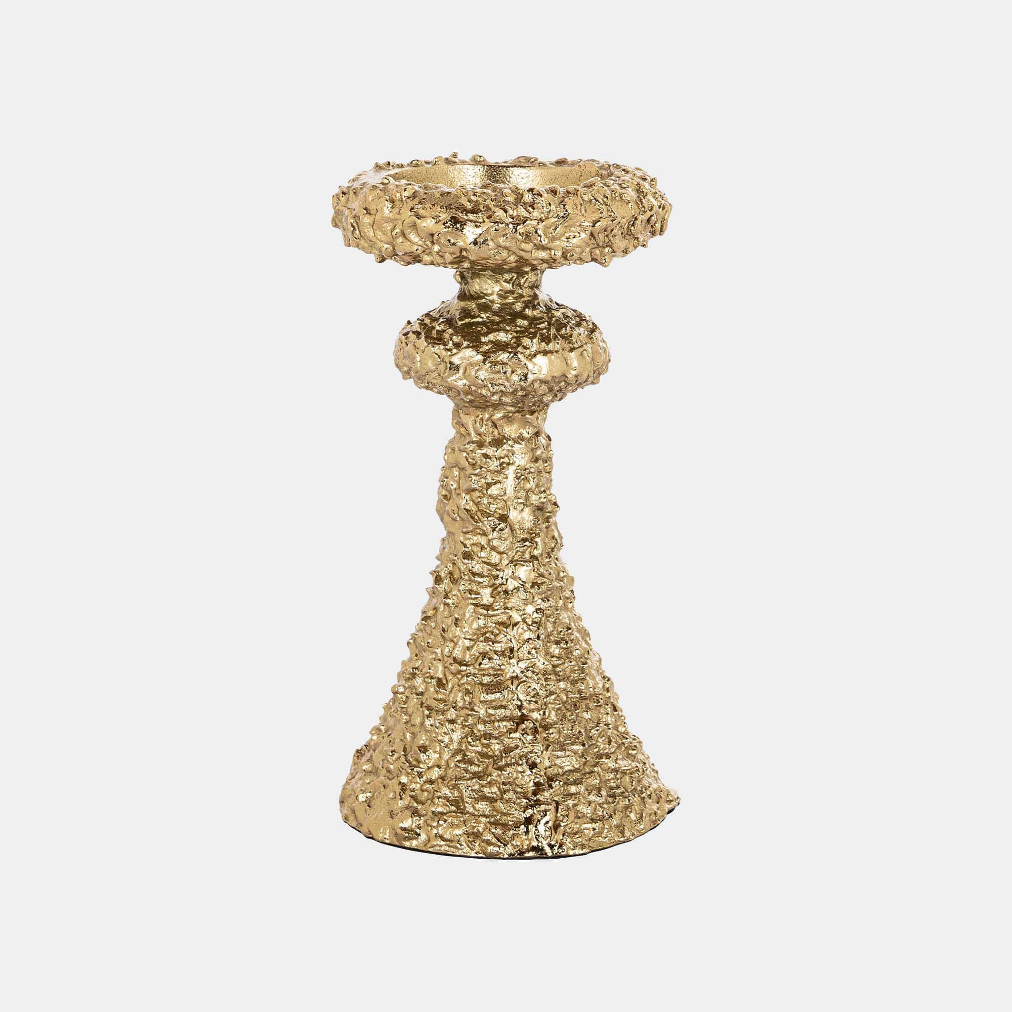 Camelot - Small Gold Candleholder