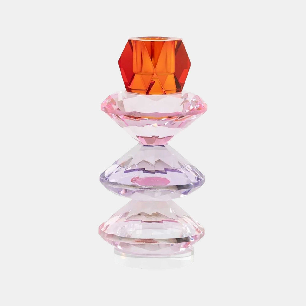 Yalena - Large Crystal Candle Holder