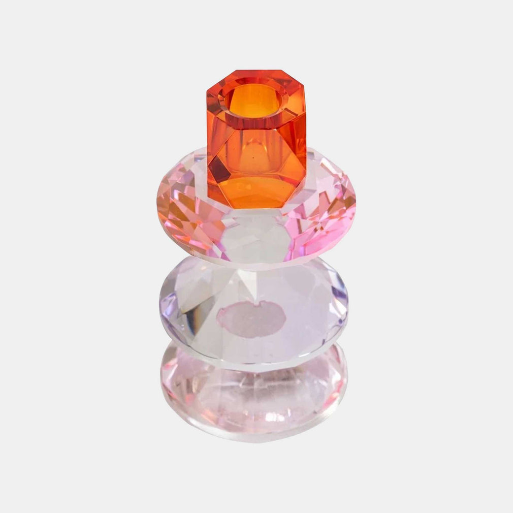 Yalena - Large Crystal Candle Holder