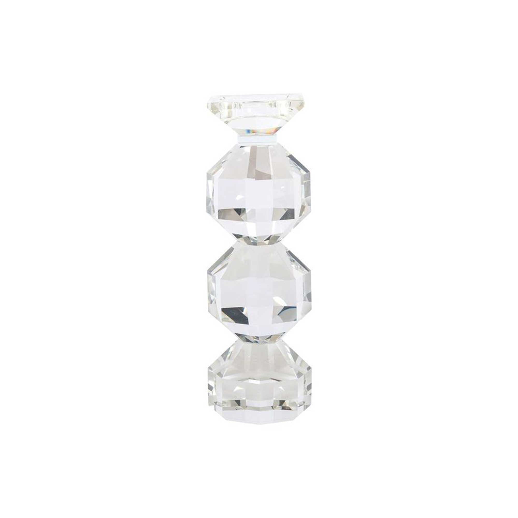 Safia - Small Crystal Candleholder