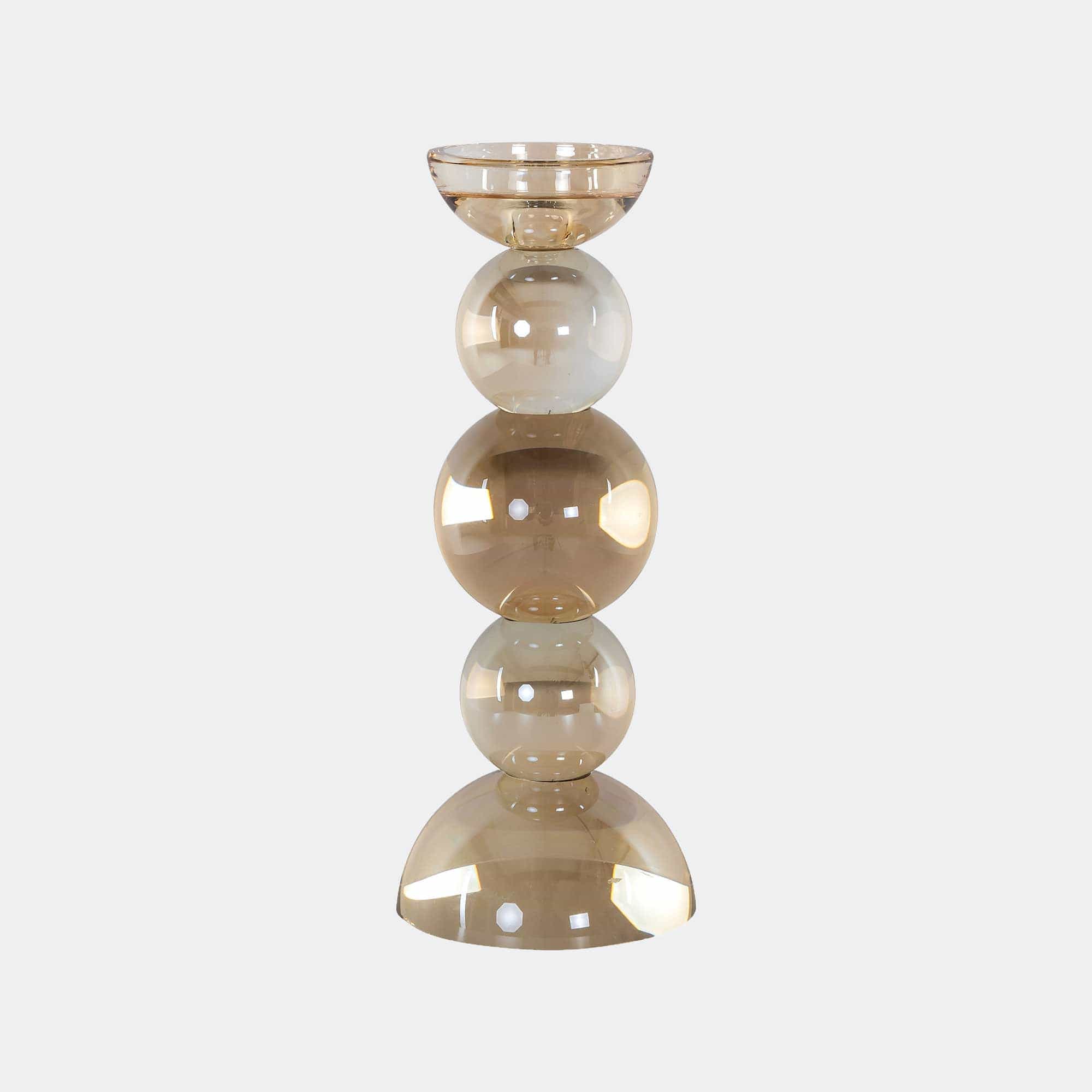 Emie - Small Crystal Candleholder