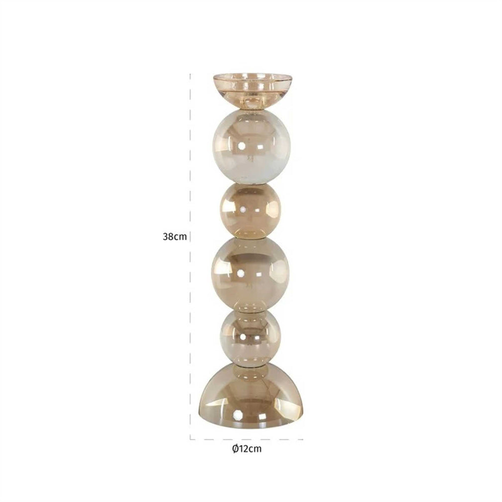 Emie - Large Crystal Candleholder