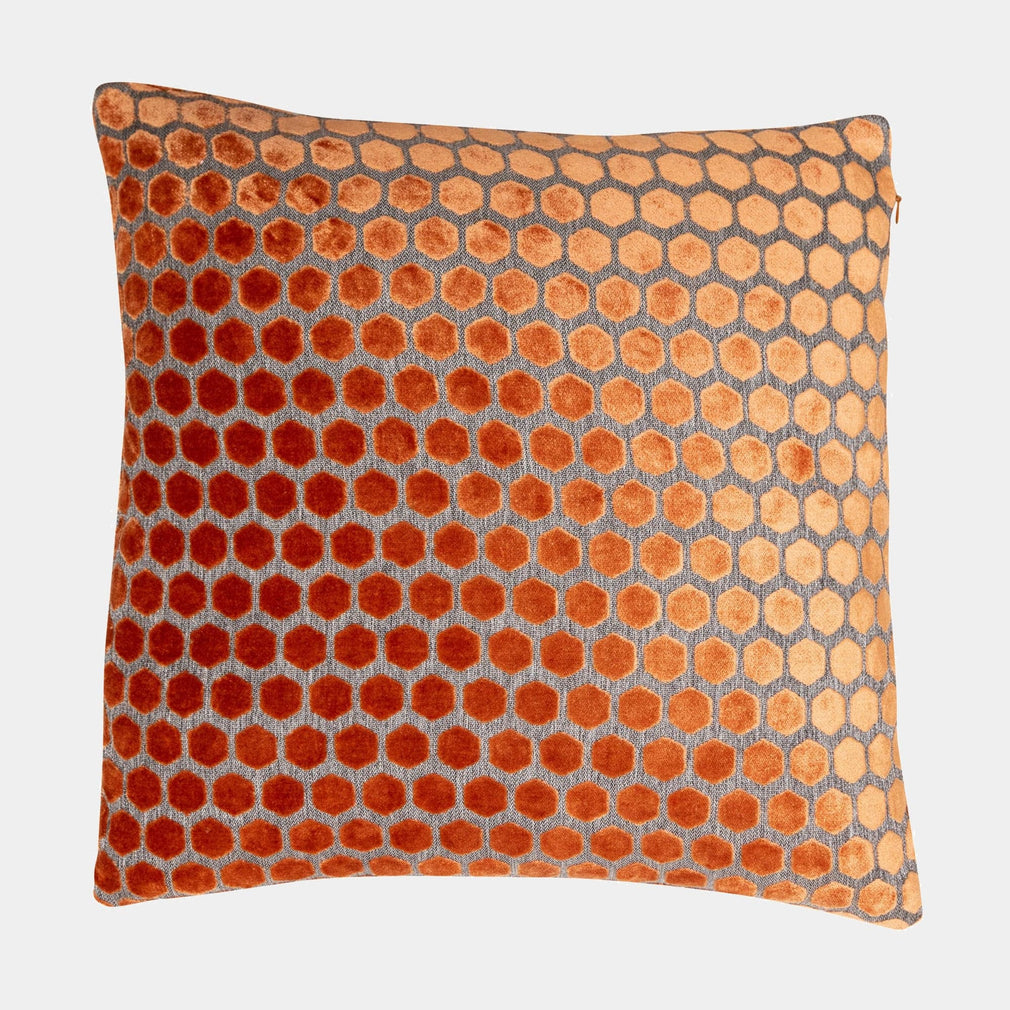 Jorvik - Tan Velvet Cushion