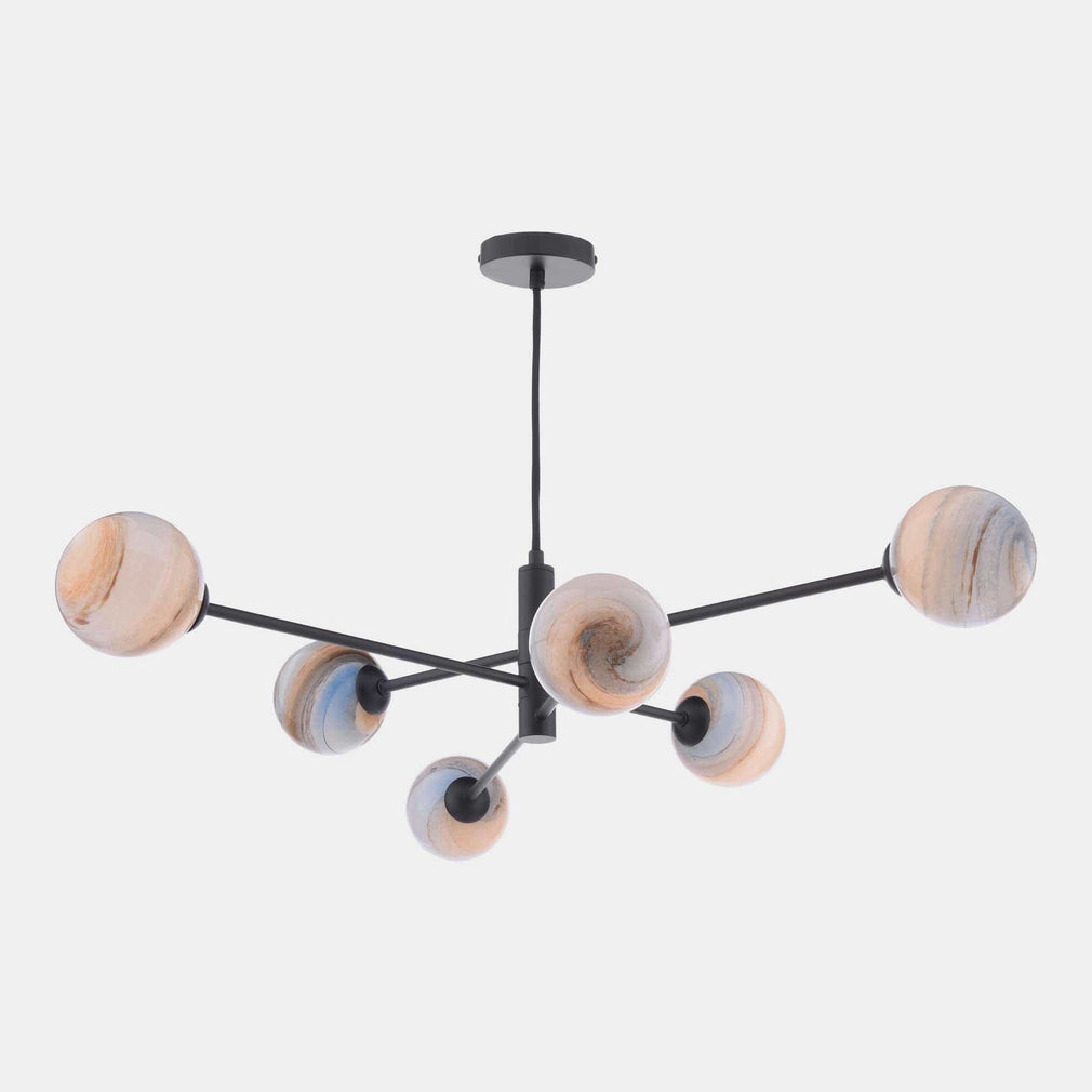 Europa - Black Pendant Ceiling Light