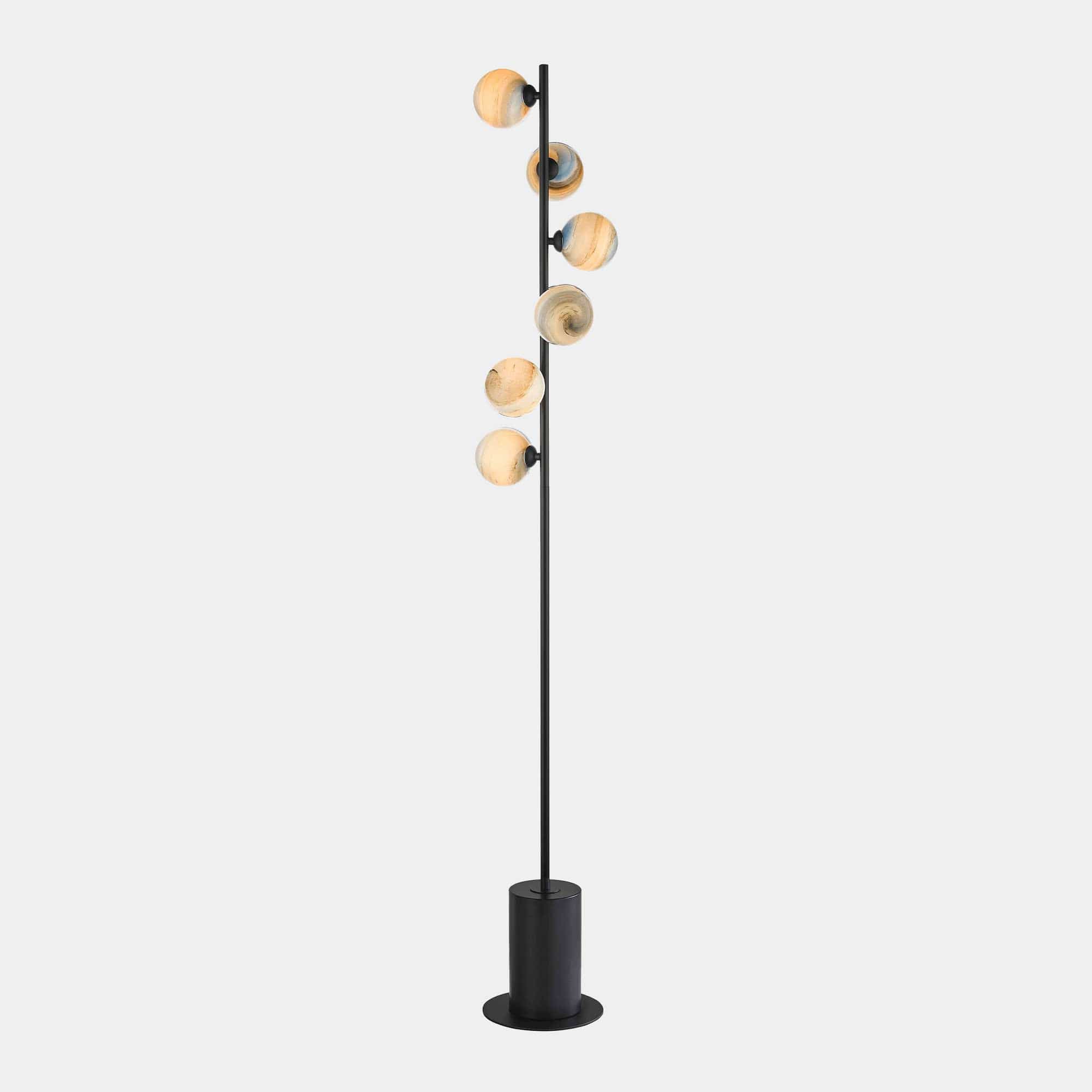 Europa - Black Floor Lamp