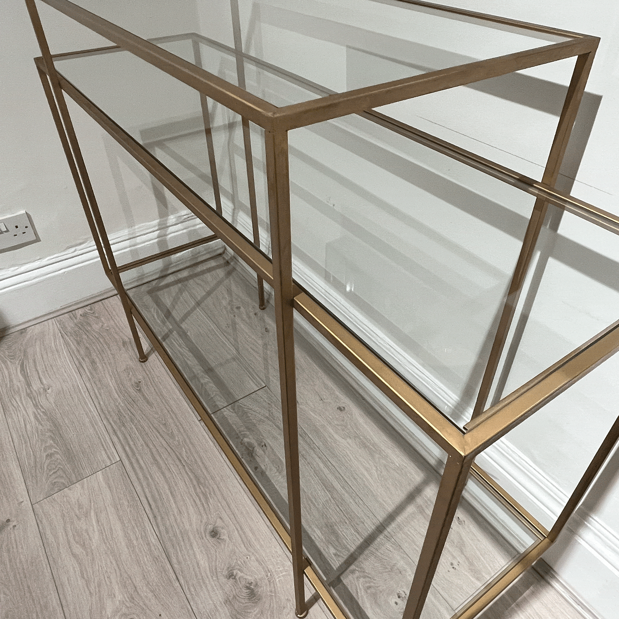 Floor Model Weber Console Table