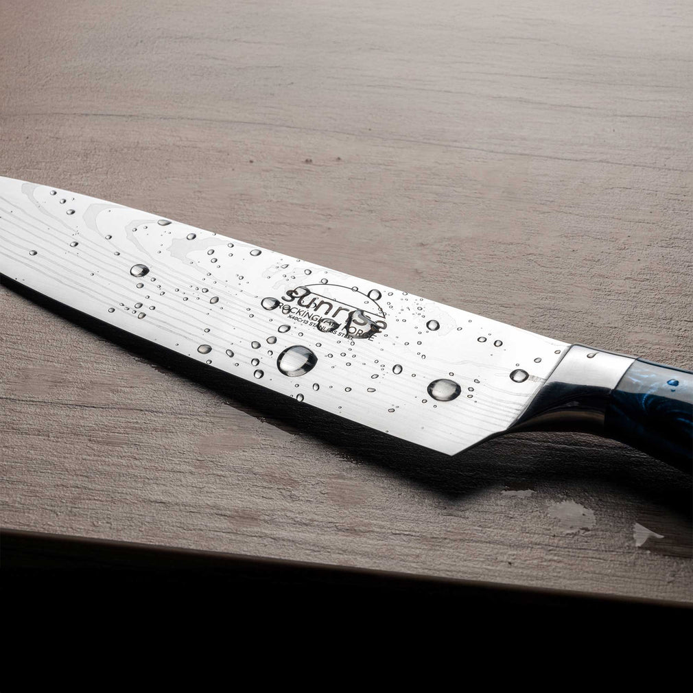 Sunrise Sapphire - 7 Piece Knife Block Set
