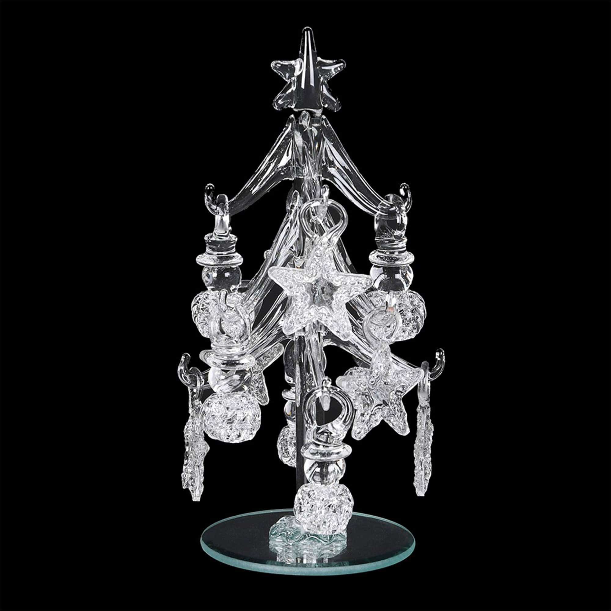 Glass Tree - Crystal Ornament