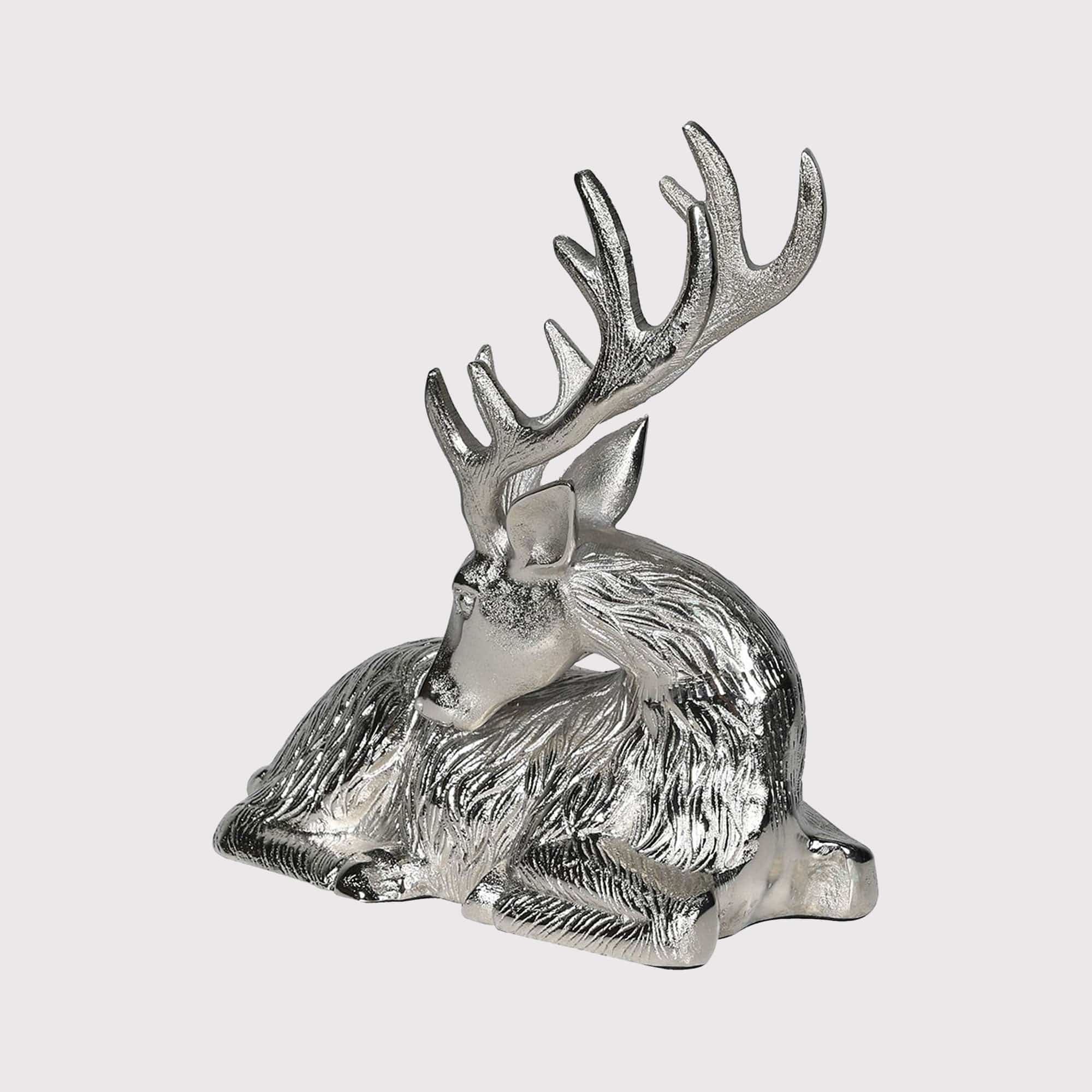 Ezra - Sitting Reindeer Ornament