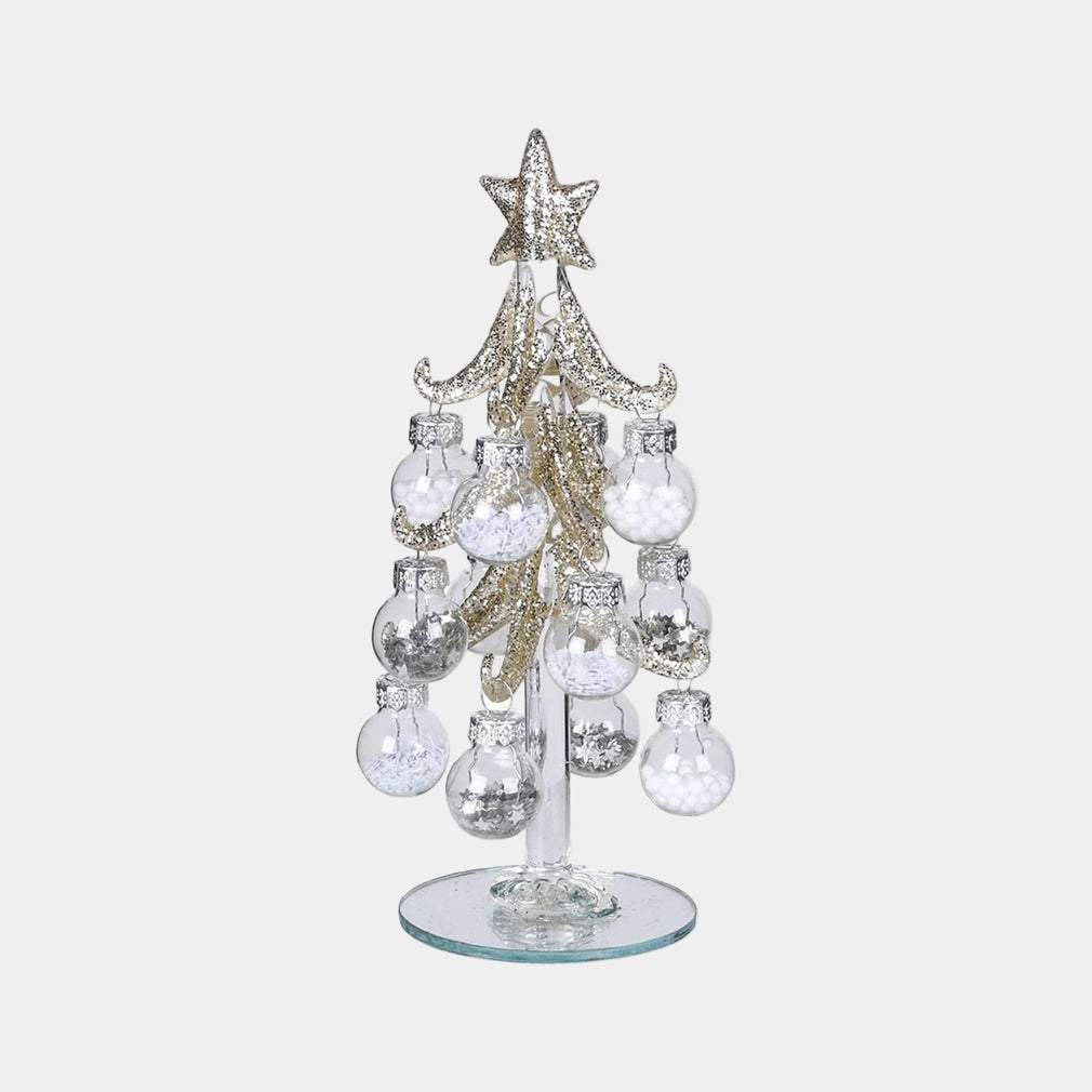 Frosted Glitter - Bauble Tree