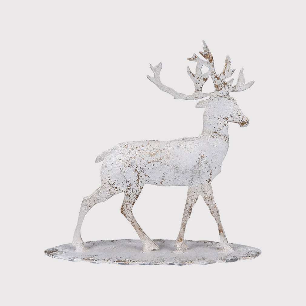 White Wash - Reindeer Ornament