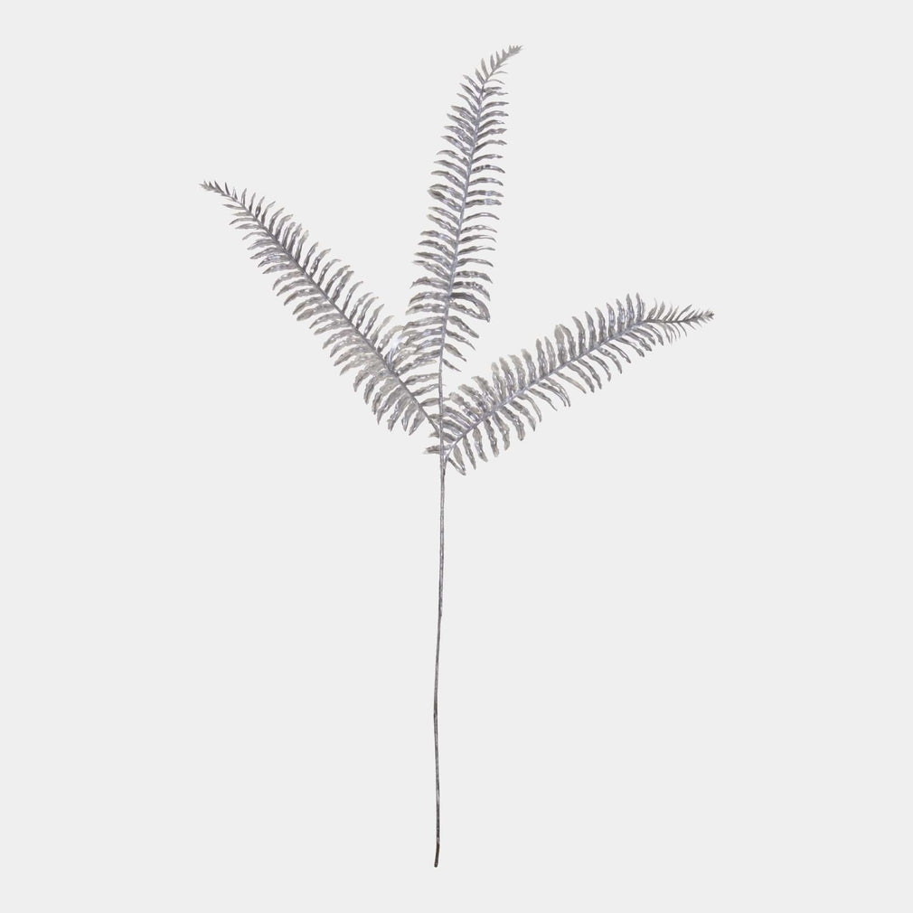 Artificial Plant - Fern, Silver