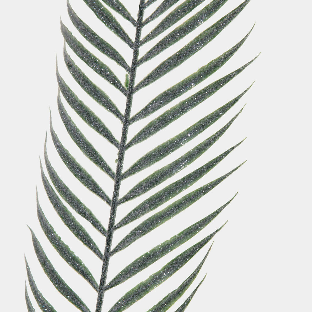 Artificial Plant - Glittered Palm Leaf