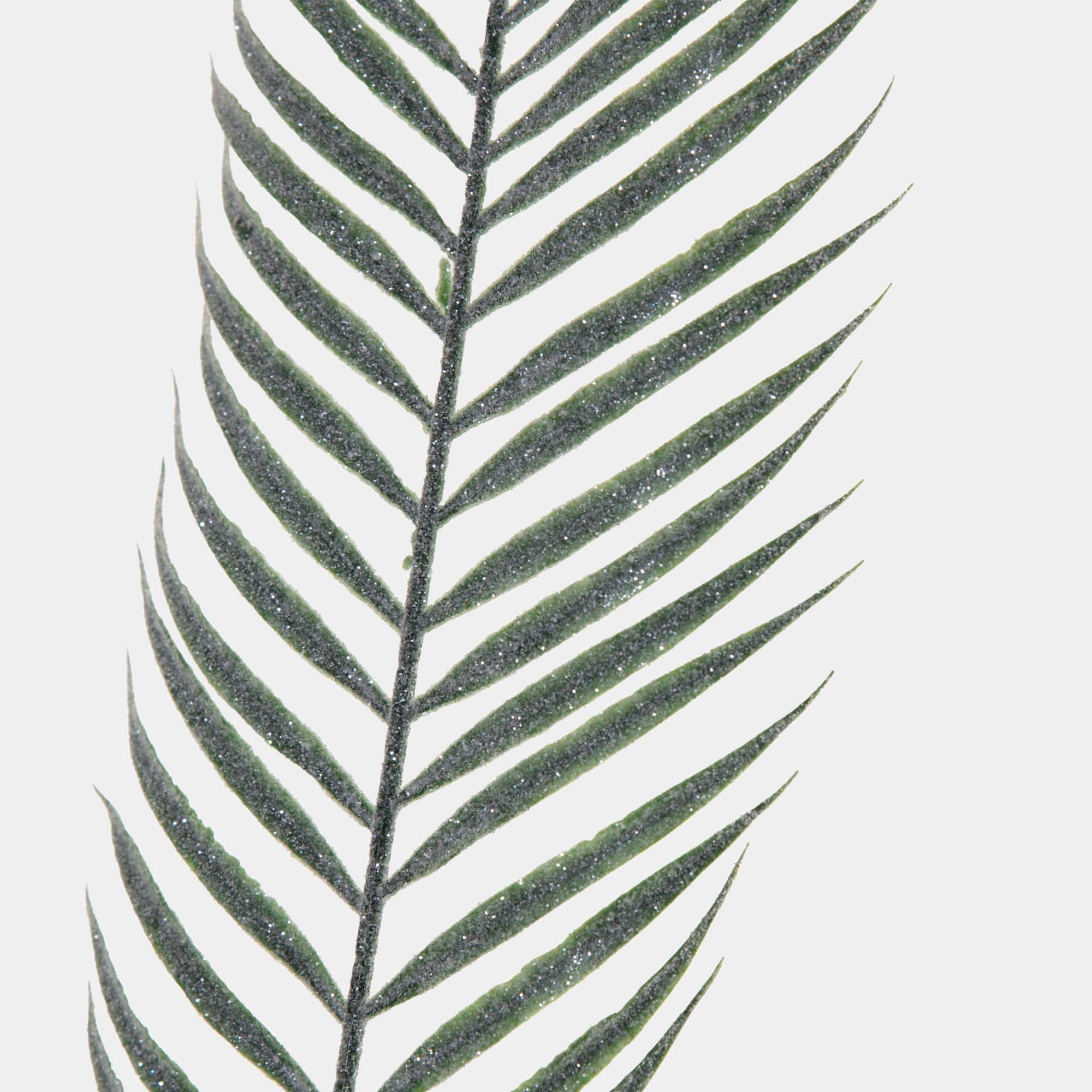 Artificial Plant - Glittered Palm Leaf