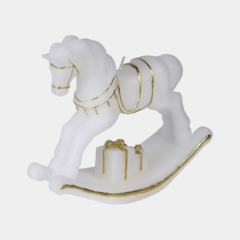 Rocking Horse - Festive Candle