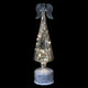 Christmas Ornament - Rotating Silver Angel