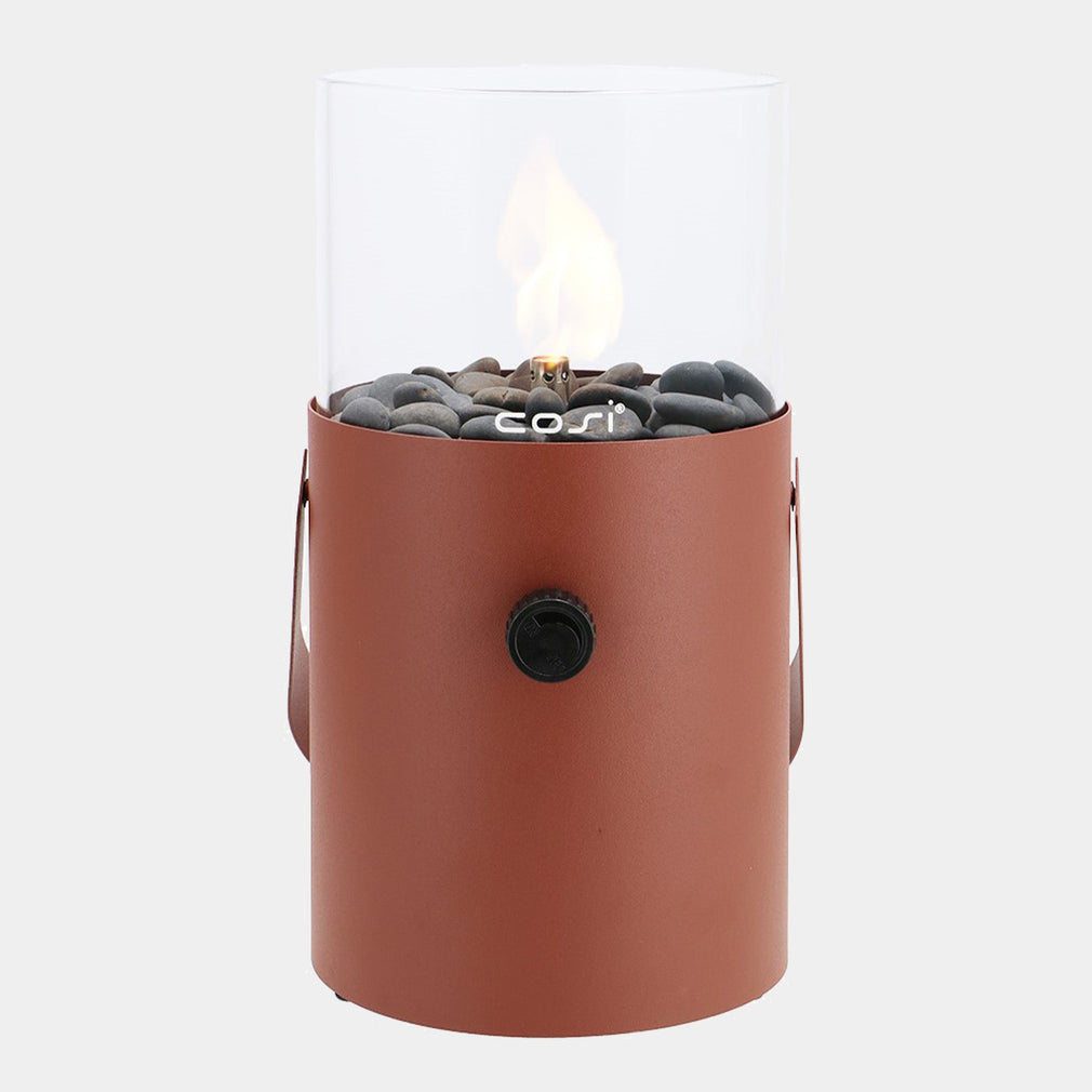 Fire Lantern - Terra Brown