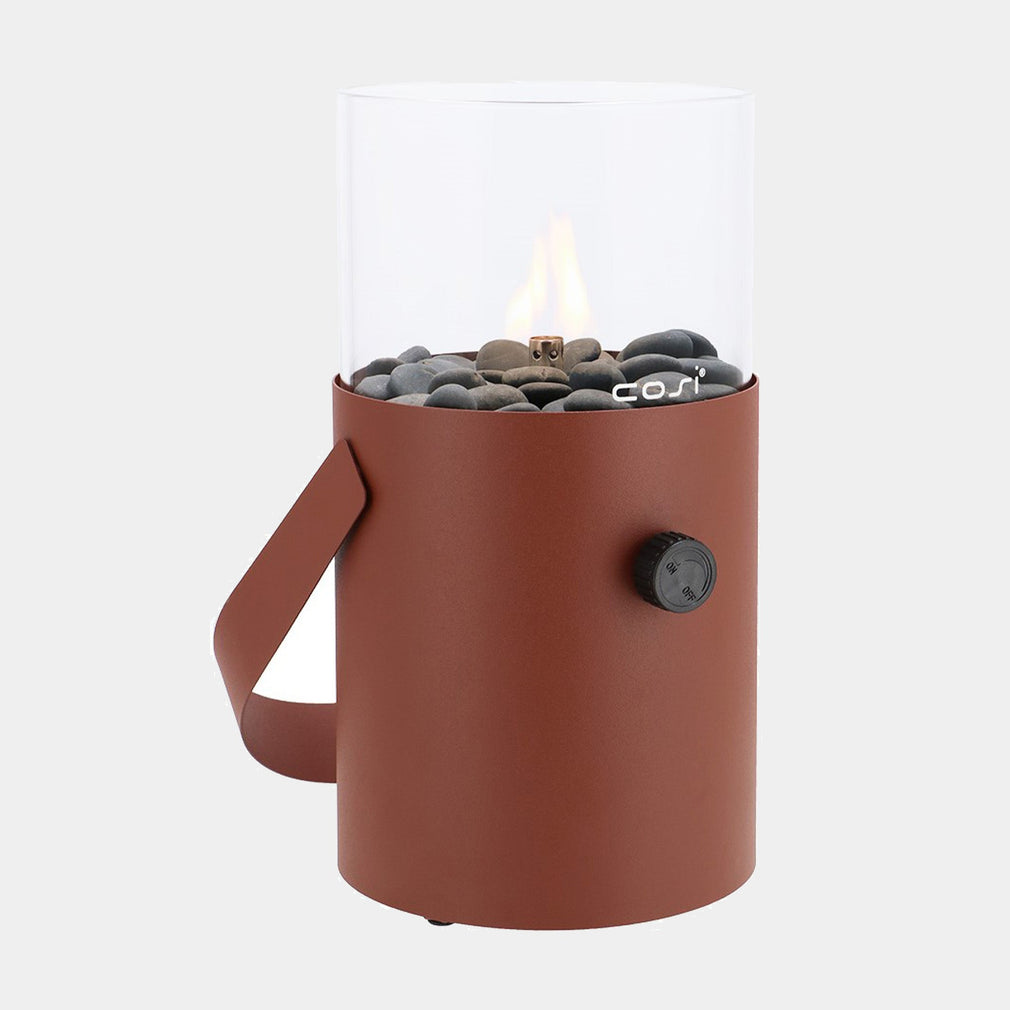 Fire Lantern - Terra Brown