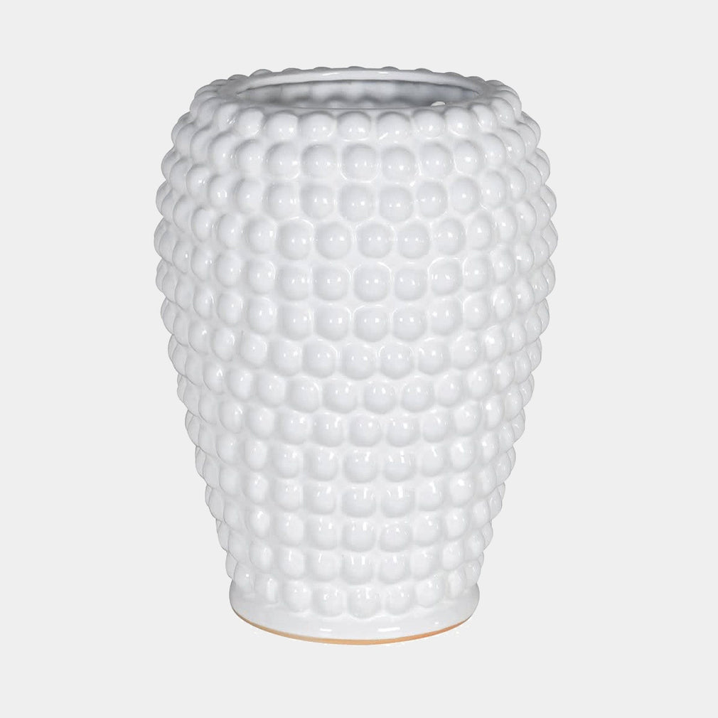 Bobble - White Vase