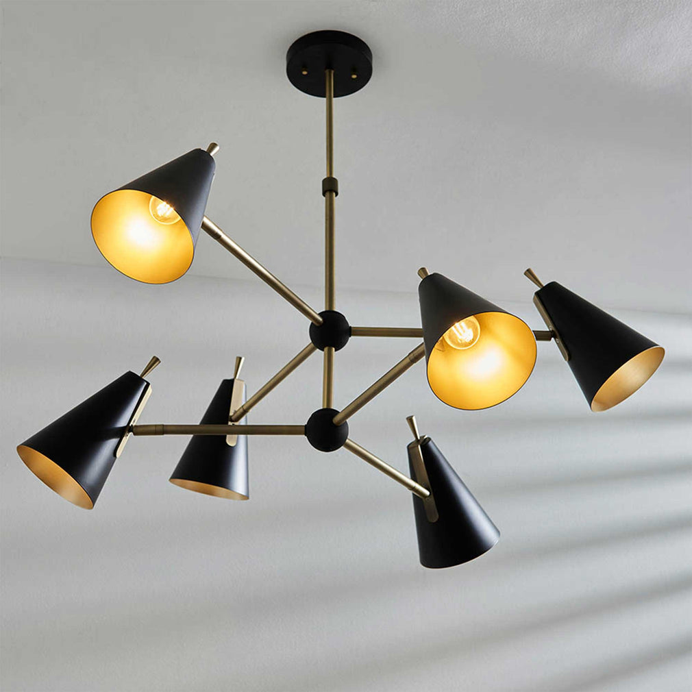 Pinnacle Ceiling Pinnacle - 6 Light Black Ceiling Light | Lowest Price