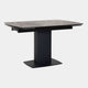130cm Extending Dining Table With Grey Ceramic Top