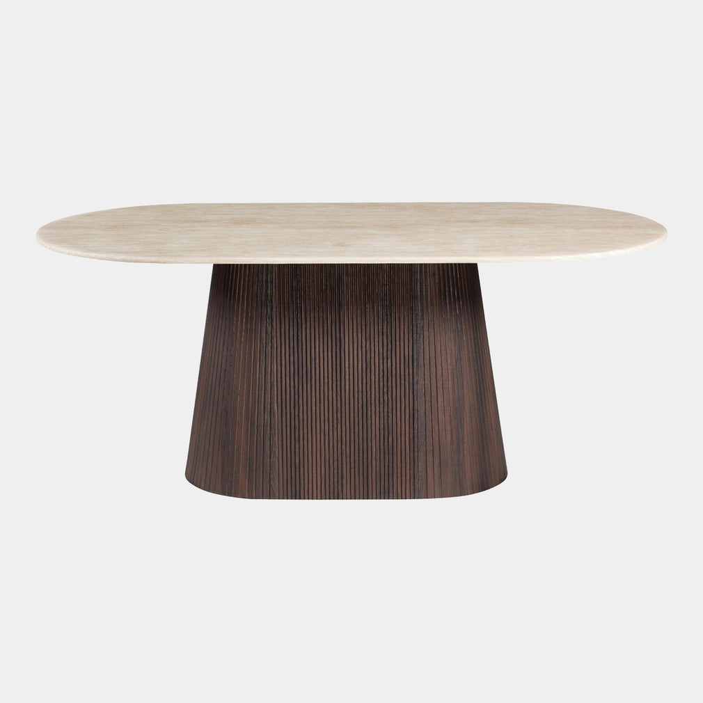 Asmara - Dining Table, Marble Effect