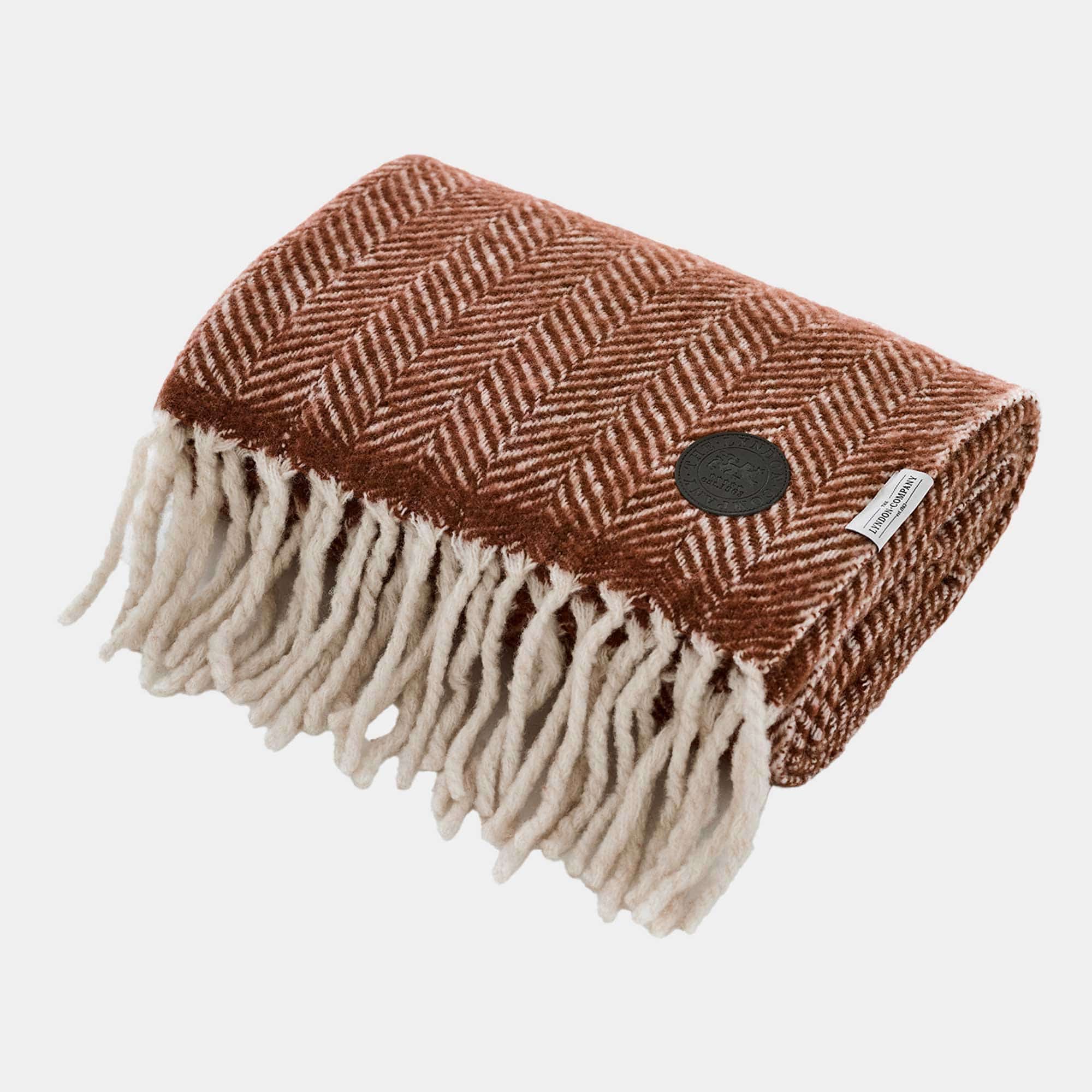 Moorland - Russet Wool Throw